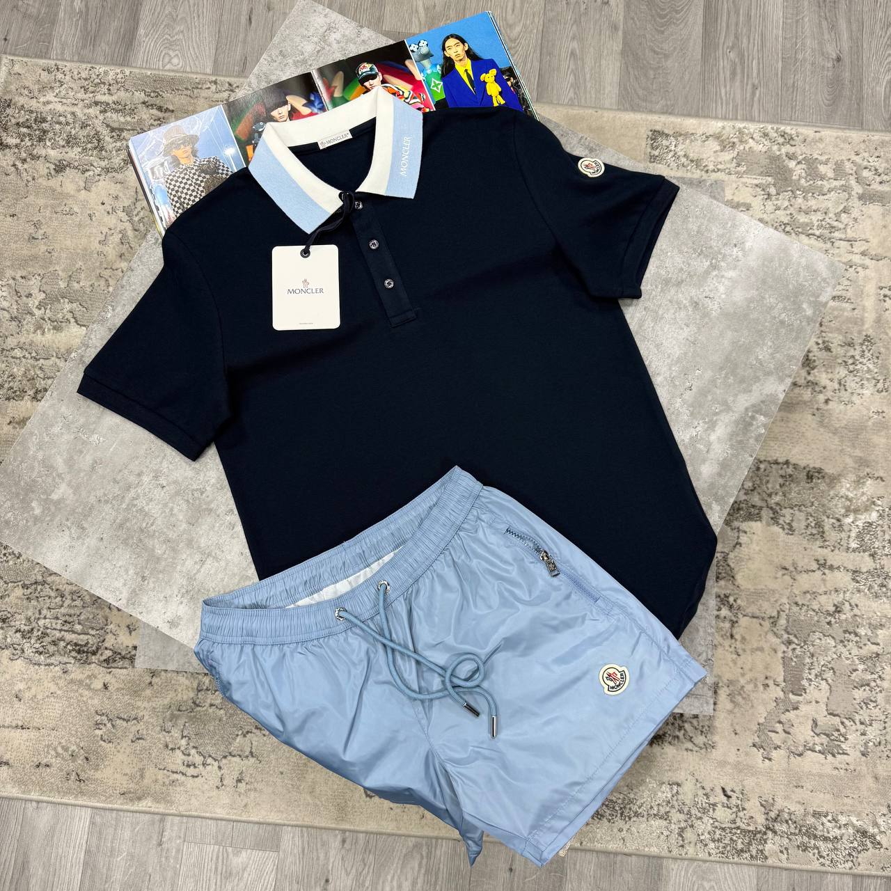 SUPER CLON MONCLE SHORTSET jay2205