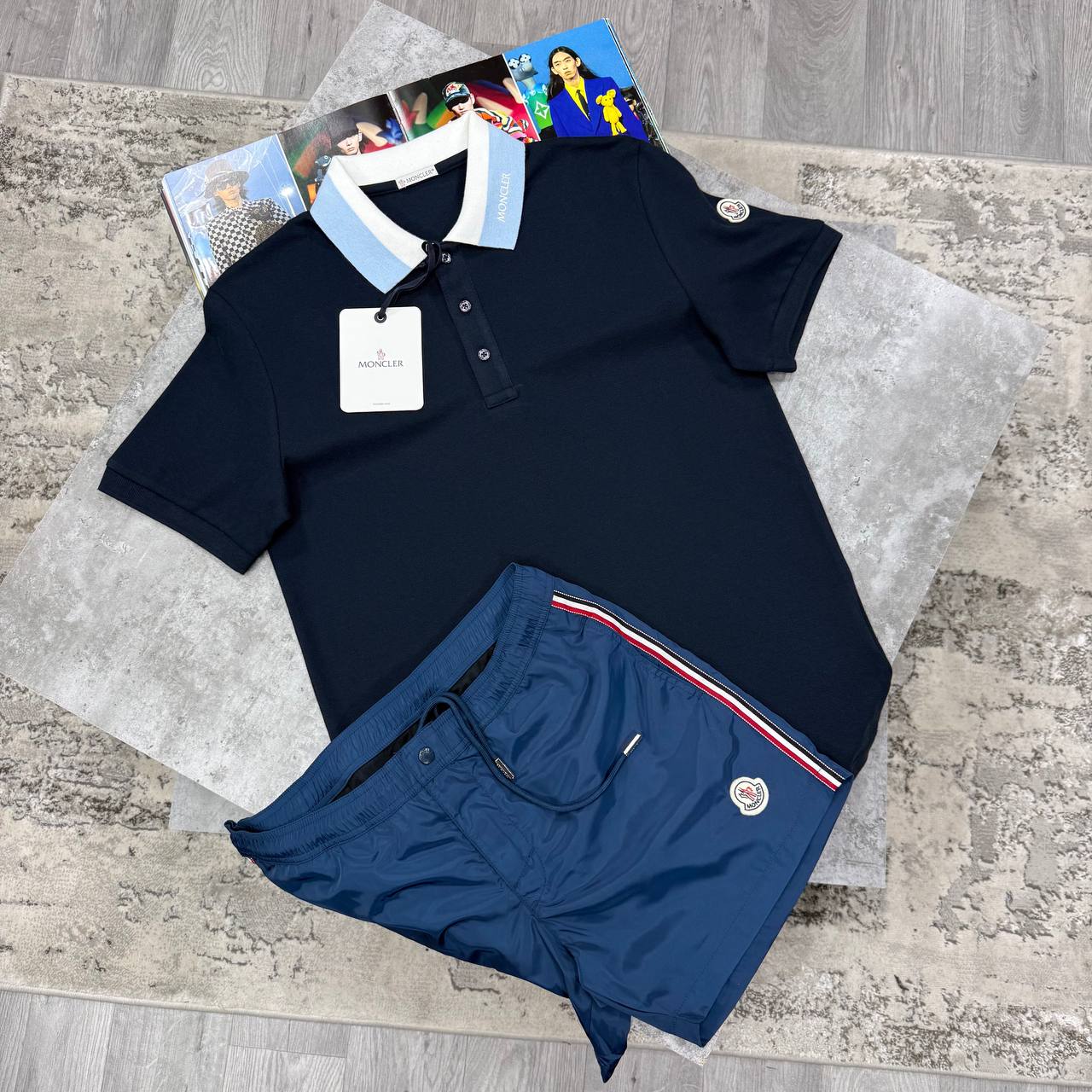 SUPER CLON MONCLE SHORTSET jay2205