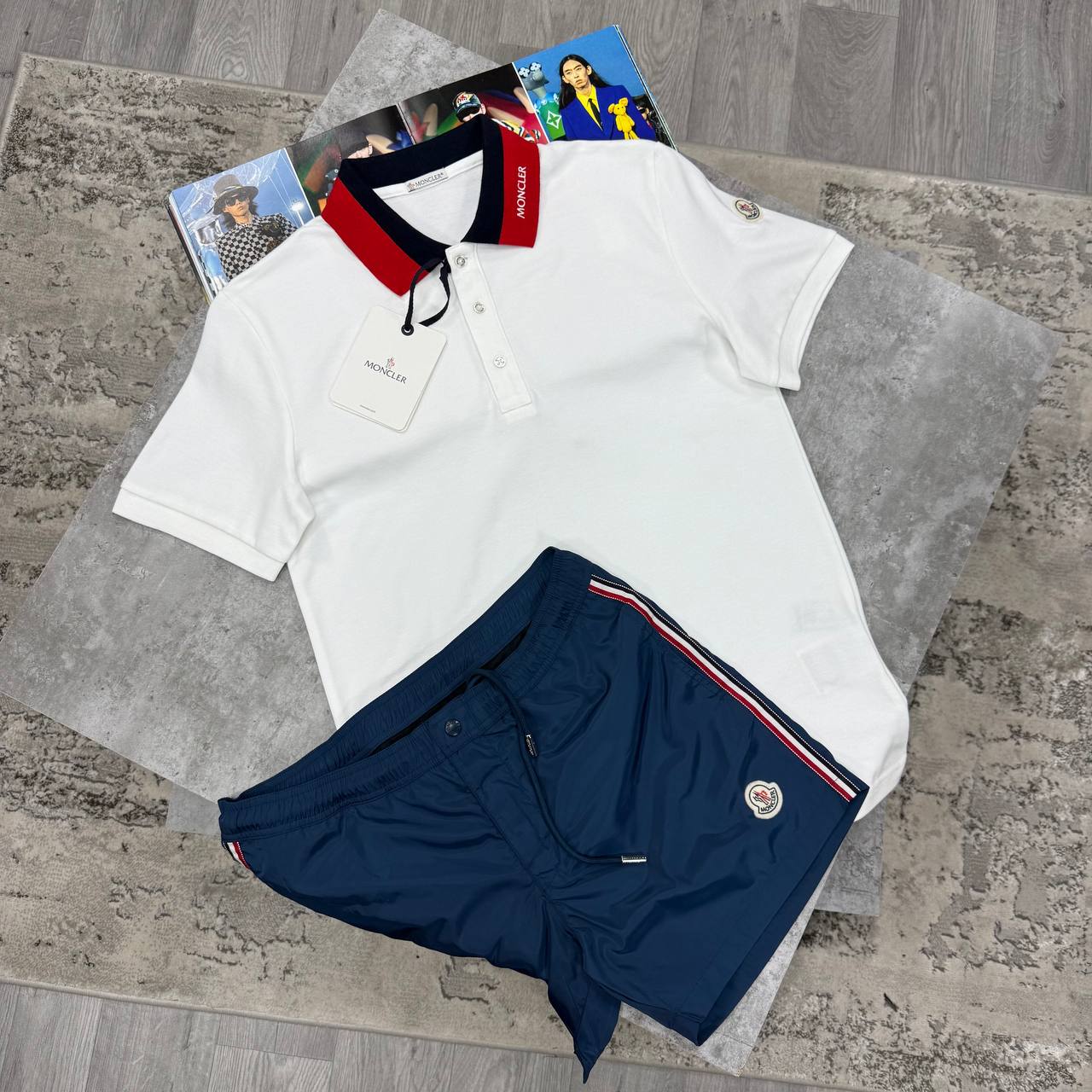 SUPER CLON MONCLE SHORTSET jay2205