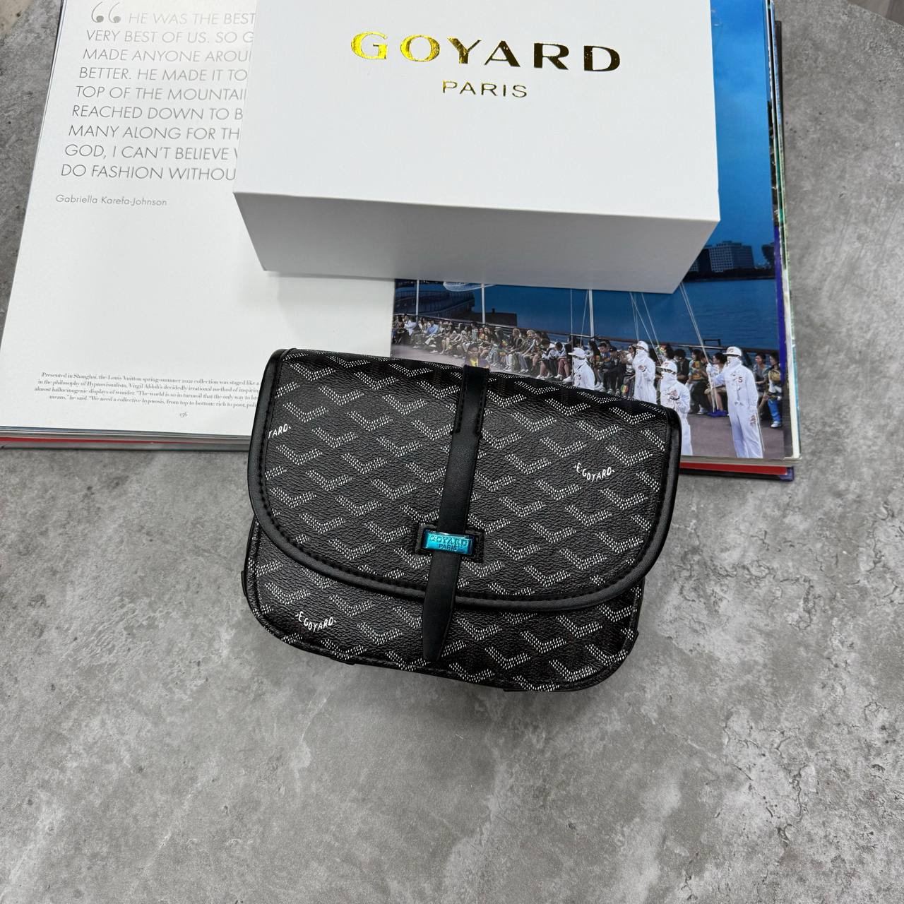 SUPER CLON GOYAR MESSENGE BAG WITH BOX ETC jay0805
