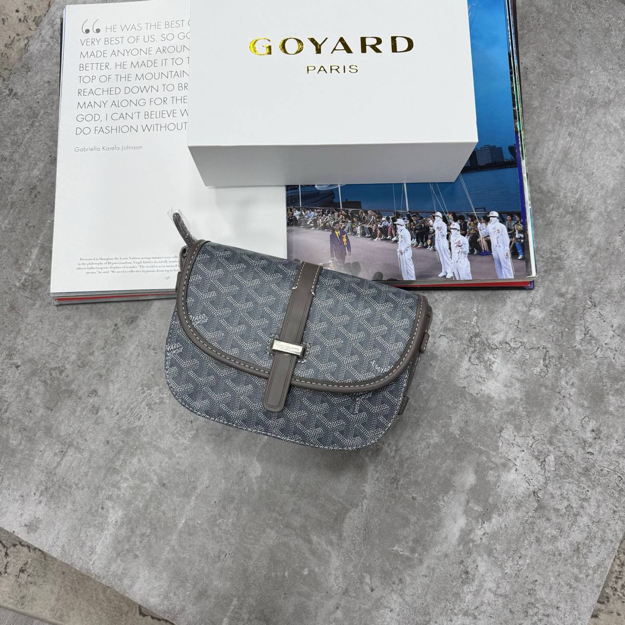 SUPER CLON GOYAR MESSENGE BAG WITH BOX ETC jay0805