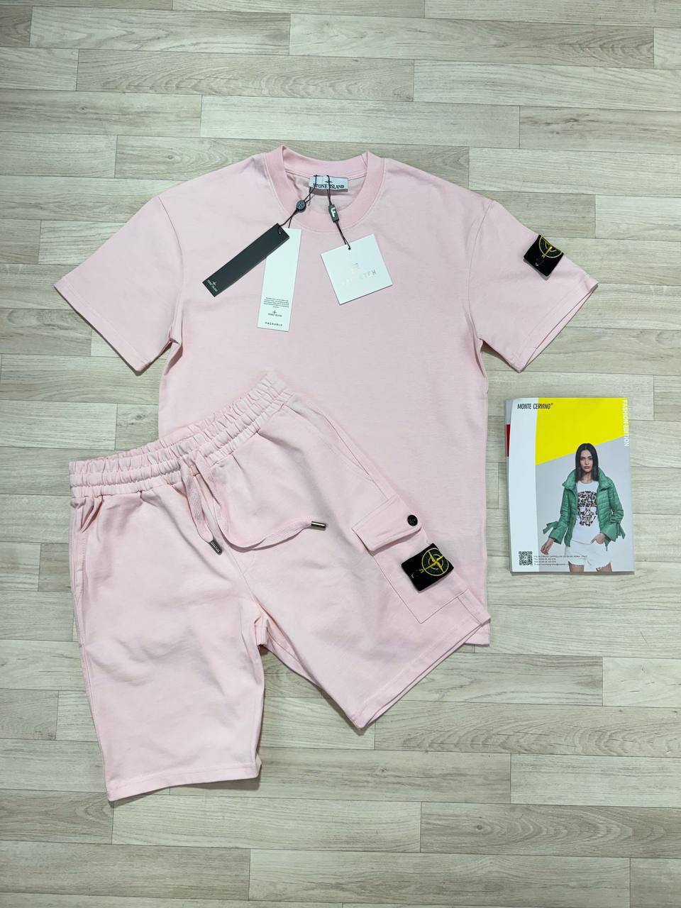 Ston islan shorts set jj1004