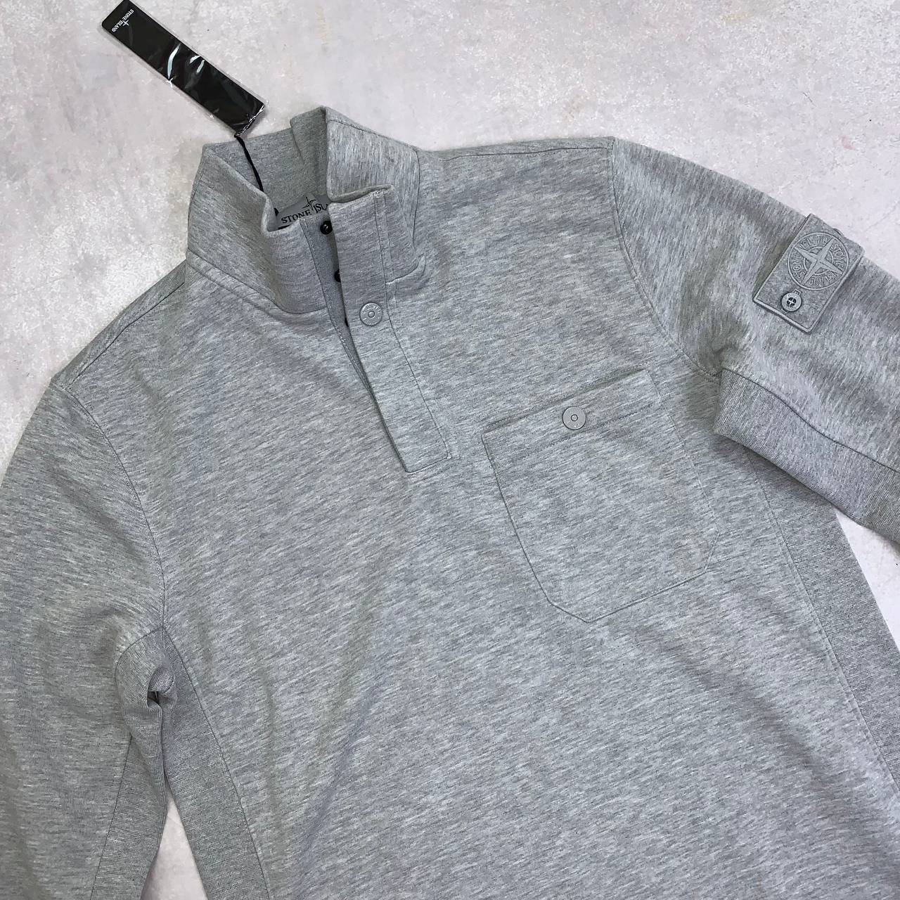 SUPERCLO QUALITY STON ISLAND (GHOST BADGE ) BUTTON UP JUMPERS AVAILABLE su2909