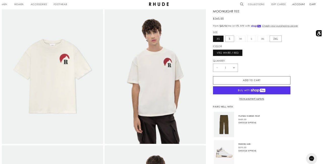 Rhud tees sa2709
