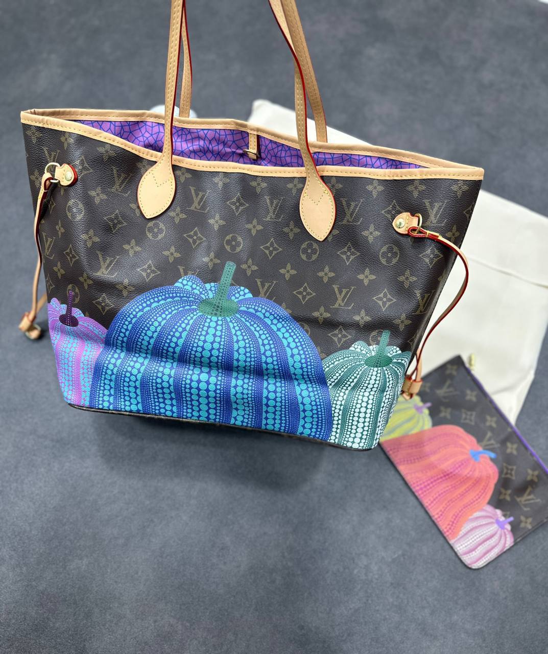 SUPERCLO 1:1 QUALITY LOUS VUION NEVERFULL BAGS LEATHER ONES COMES WITH DUST BAG SAME LIKE ORIGINAL