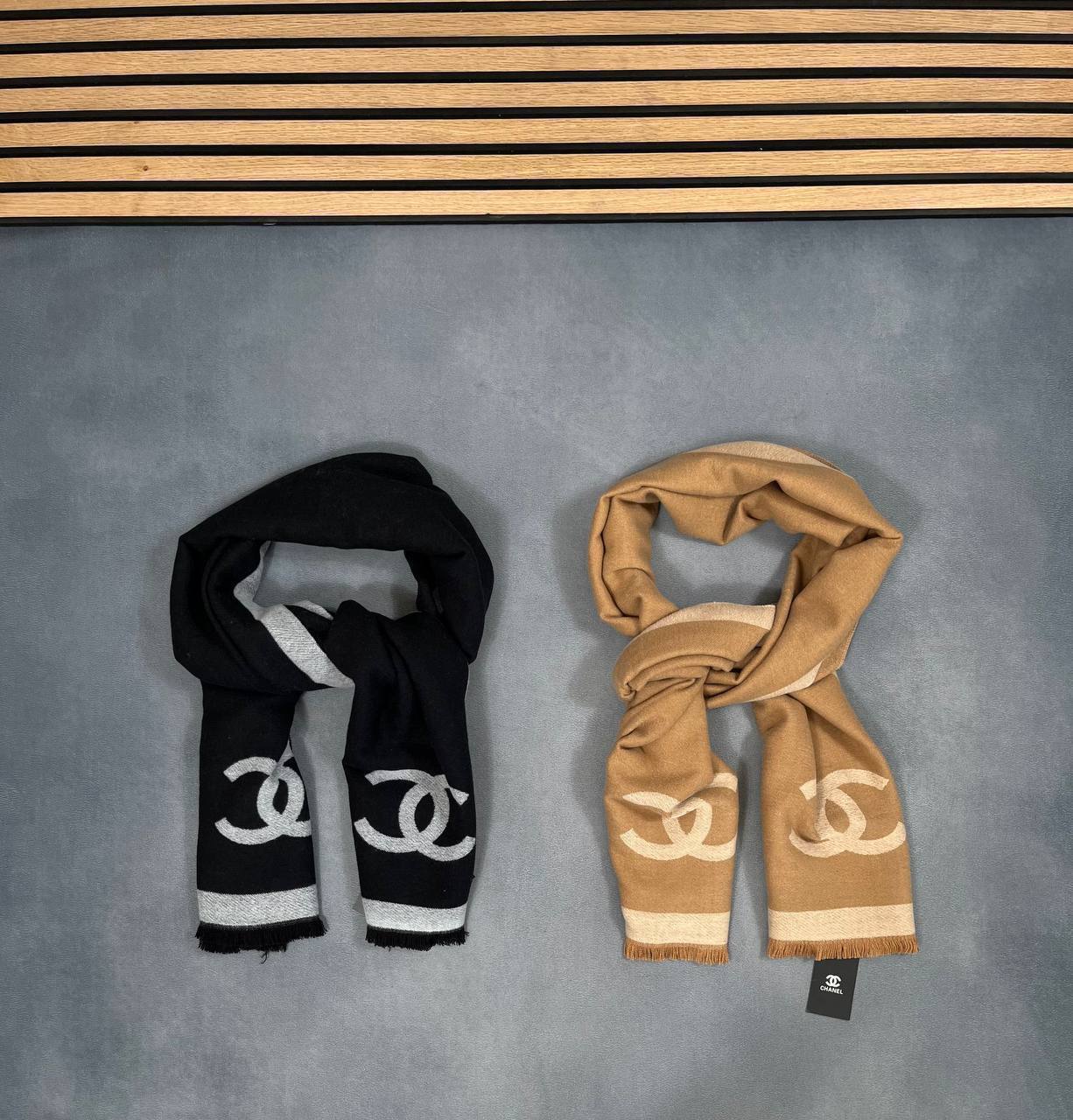 CHANE SCARF COME WITH BOX ETC am2909