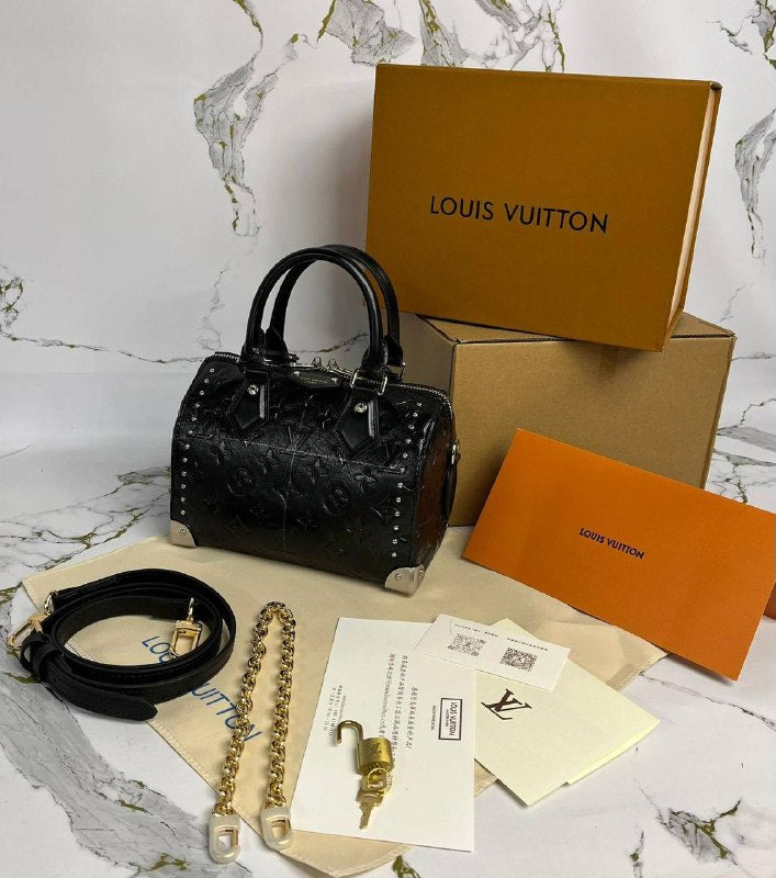 Ladies handbag LV Speedy 25 Trunk Bag am1304