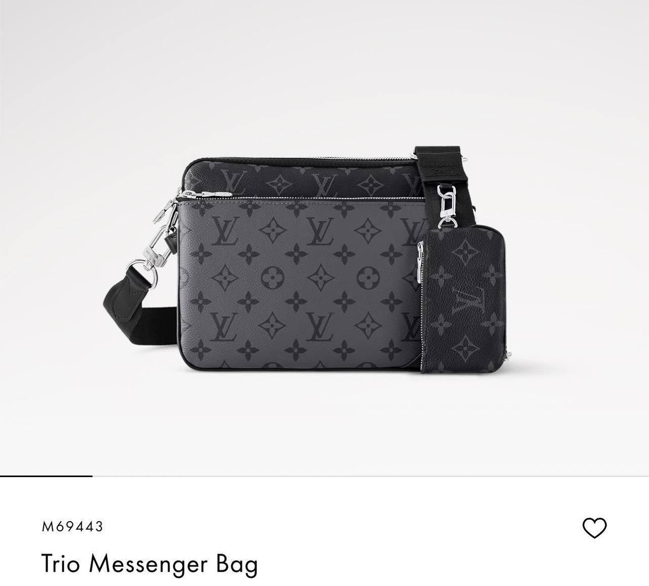 MENS LV BAG COME WITH BOX ETC am1304
