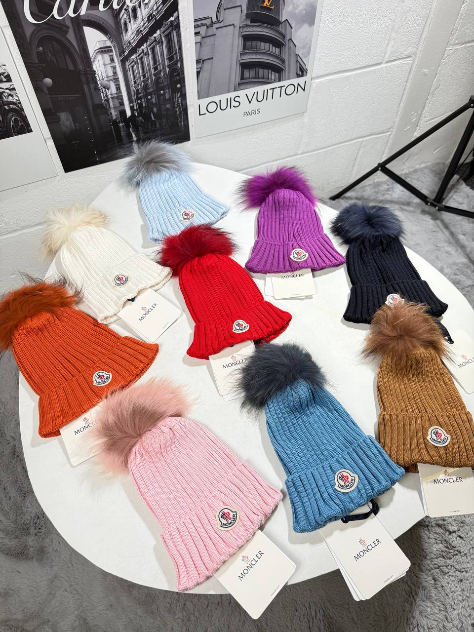 Ladies beanies Real fur 3009