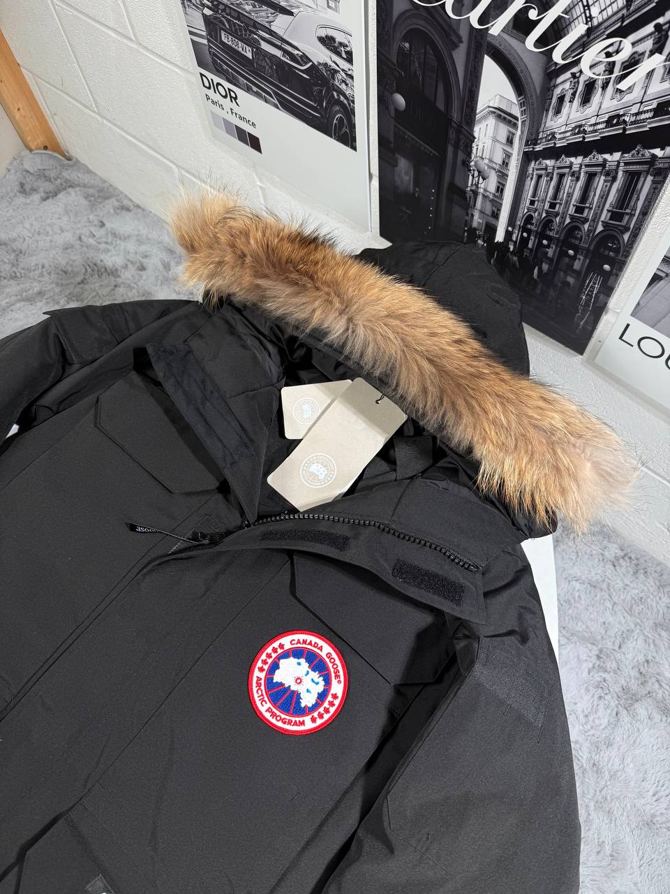 Canada gose expedition parka Real fur 3009