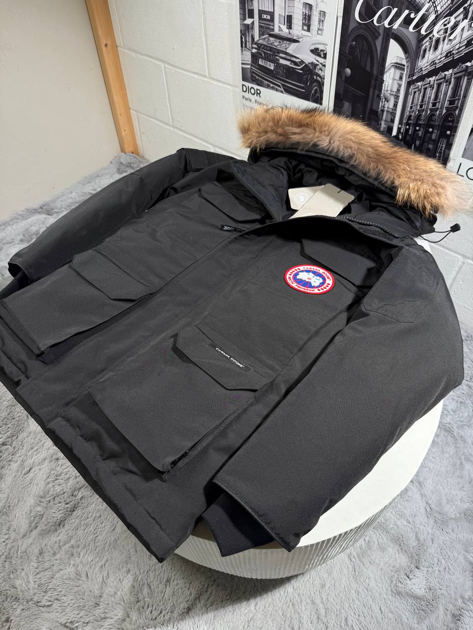 Canada gose expedition parka Real fur 3009