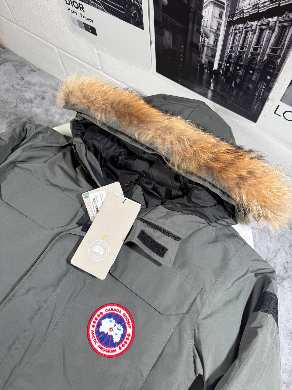 Canada gose expedition parka Real fur 3009