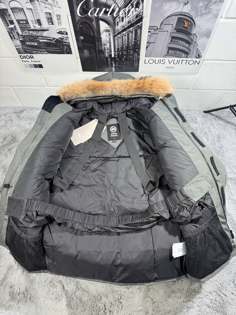 Canada gose expedition parka Real fur 3009