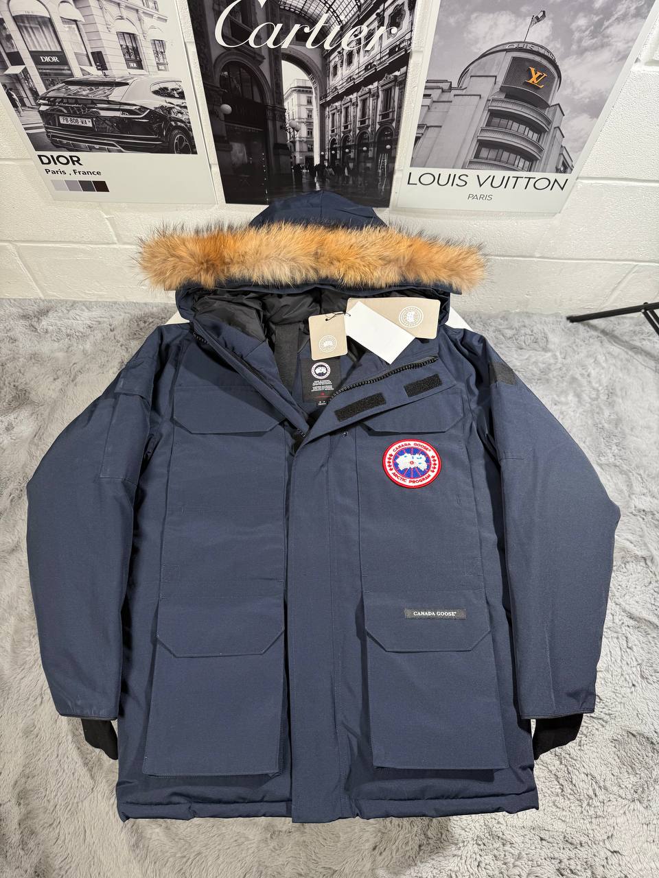 Canada gose expedition parka Real fur 3009