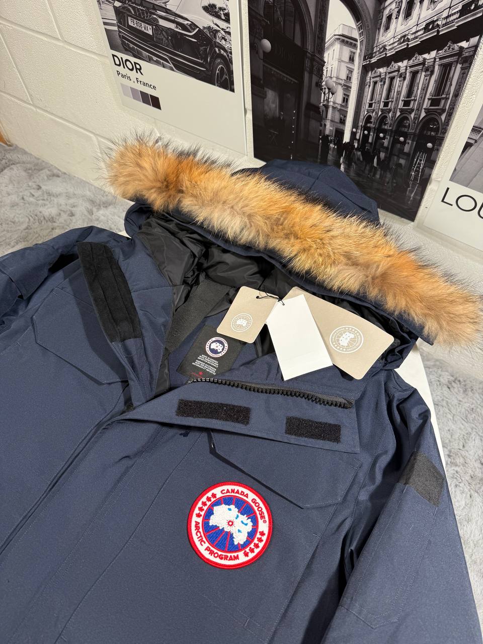 Canada gose expedition parka Real fur 3009