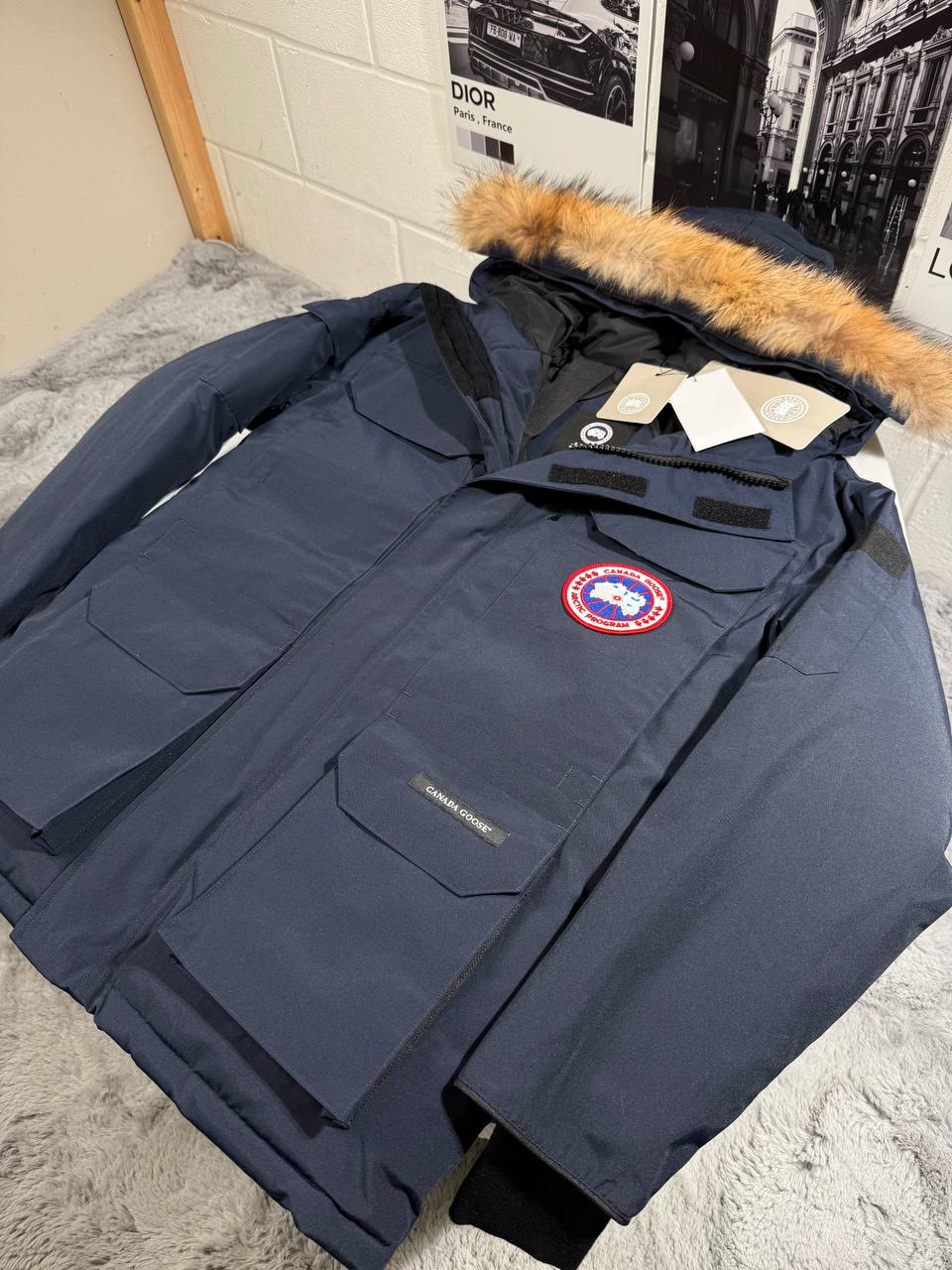 Canada gose expedition parka Real fur 3009