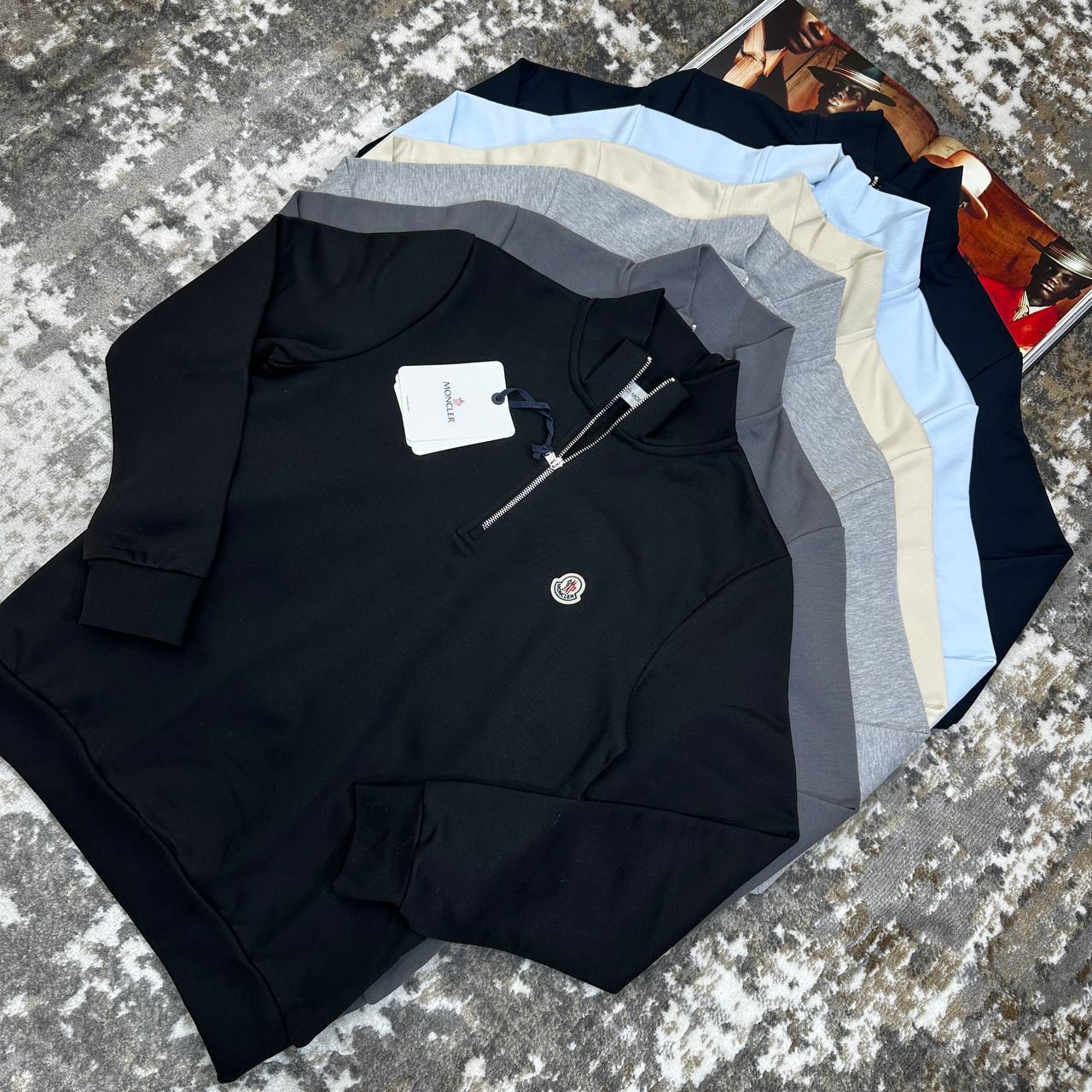 Top quality Moncle half zip jumper ha0210