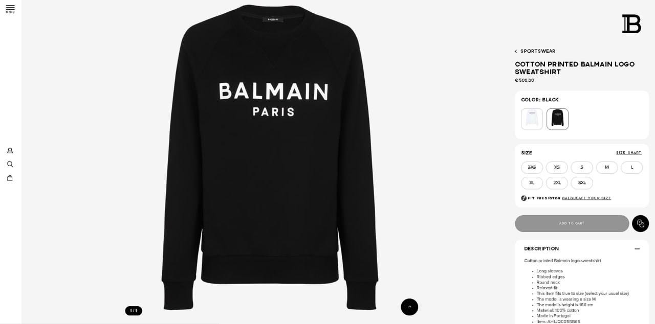 Balmaine jumper sa0209