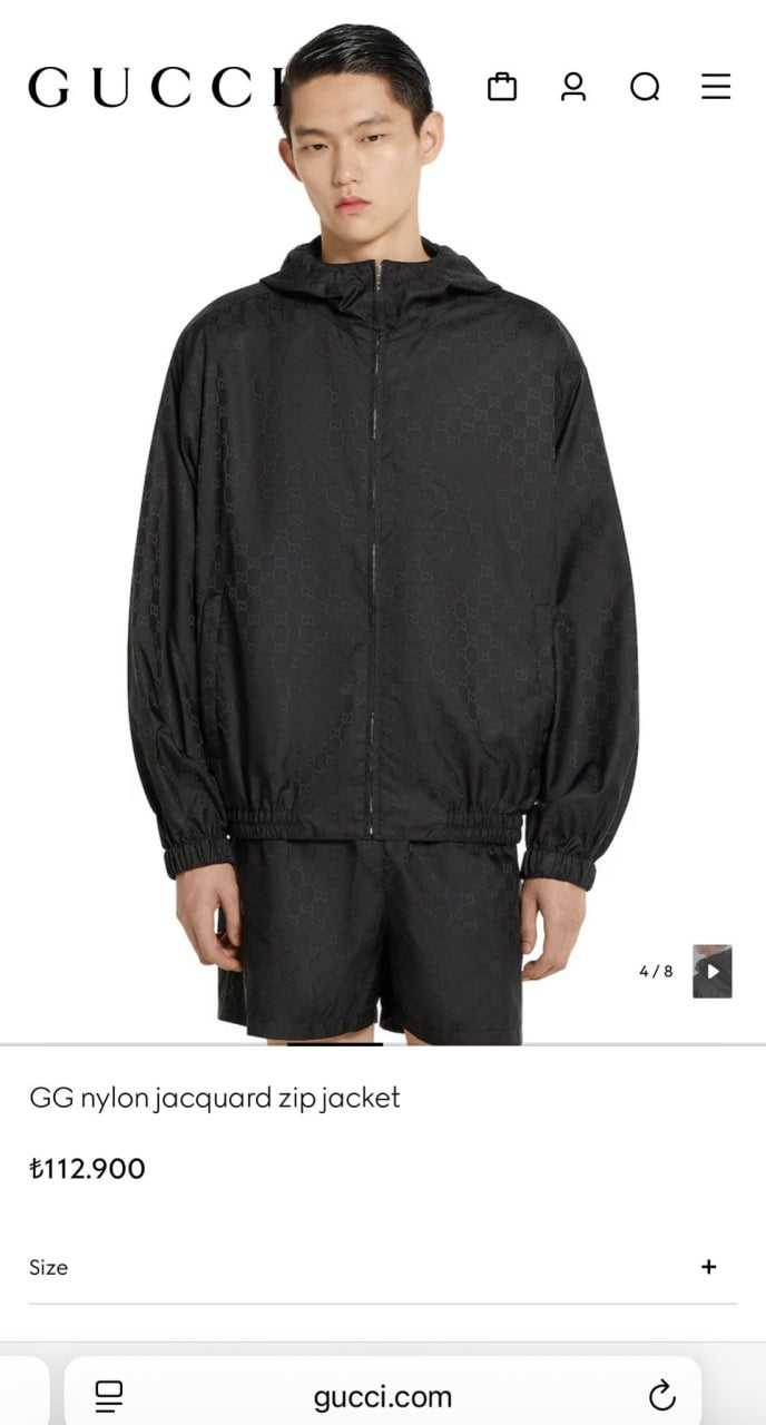 SUPER CLON GUCC WINDBREAKER jay1405