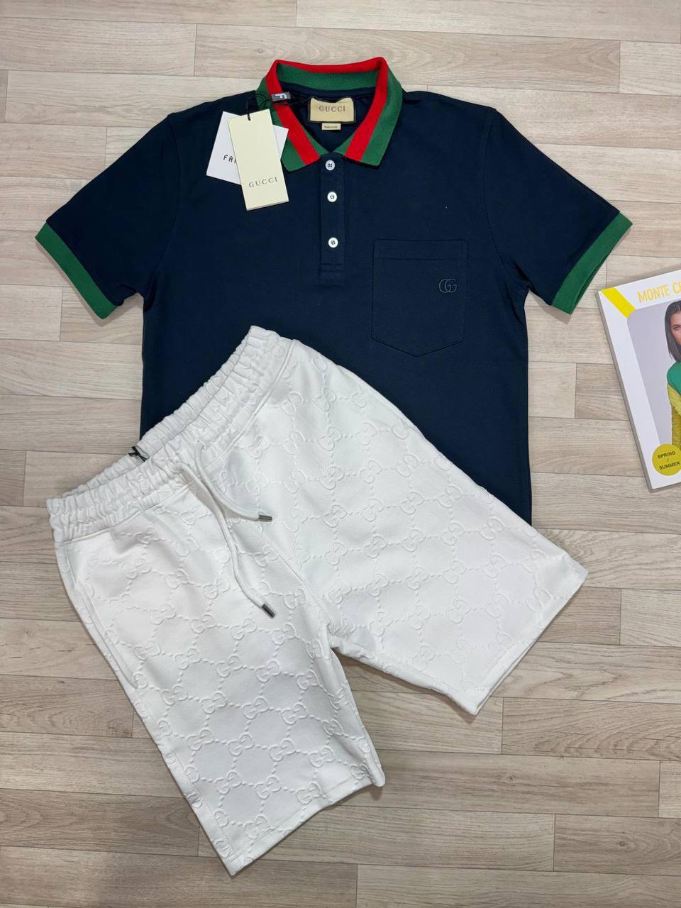 Gucc shorts set jj1604