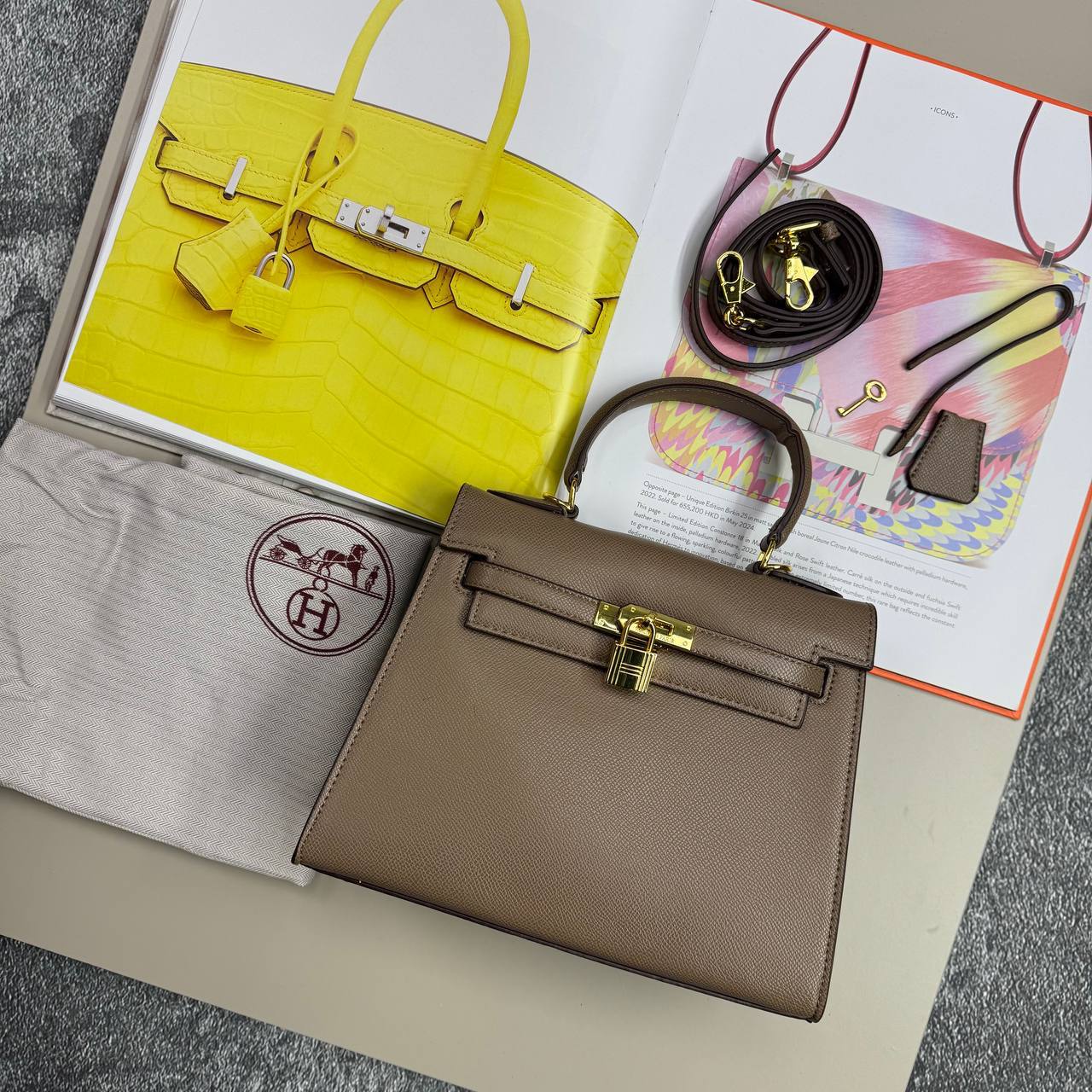 Herme bag with dust bag sa1704