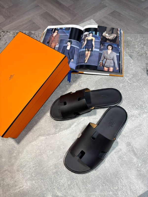 Superclon Full leather Herm sliders aj1804