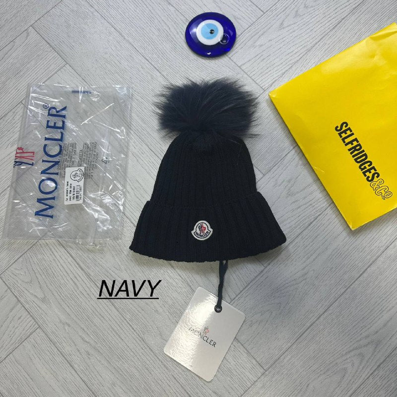 SUPERCLO QUALITY LADIES BEANIES WITH FUR to0710
