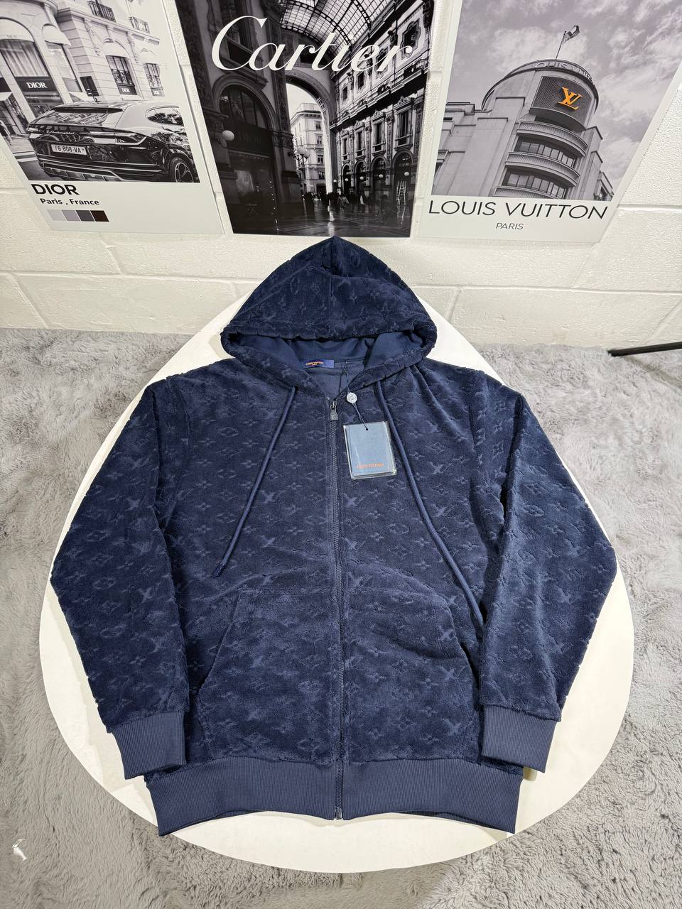 Lve towel zip up hoodie 0710