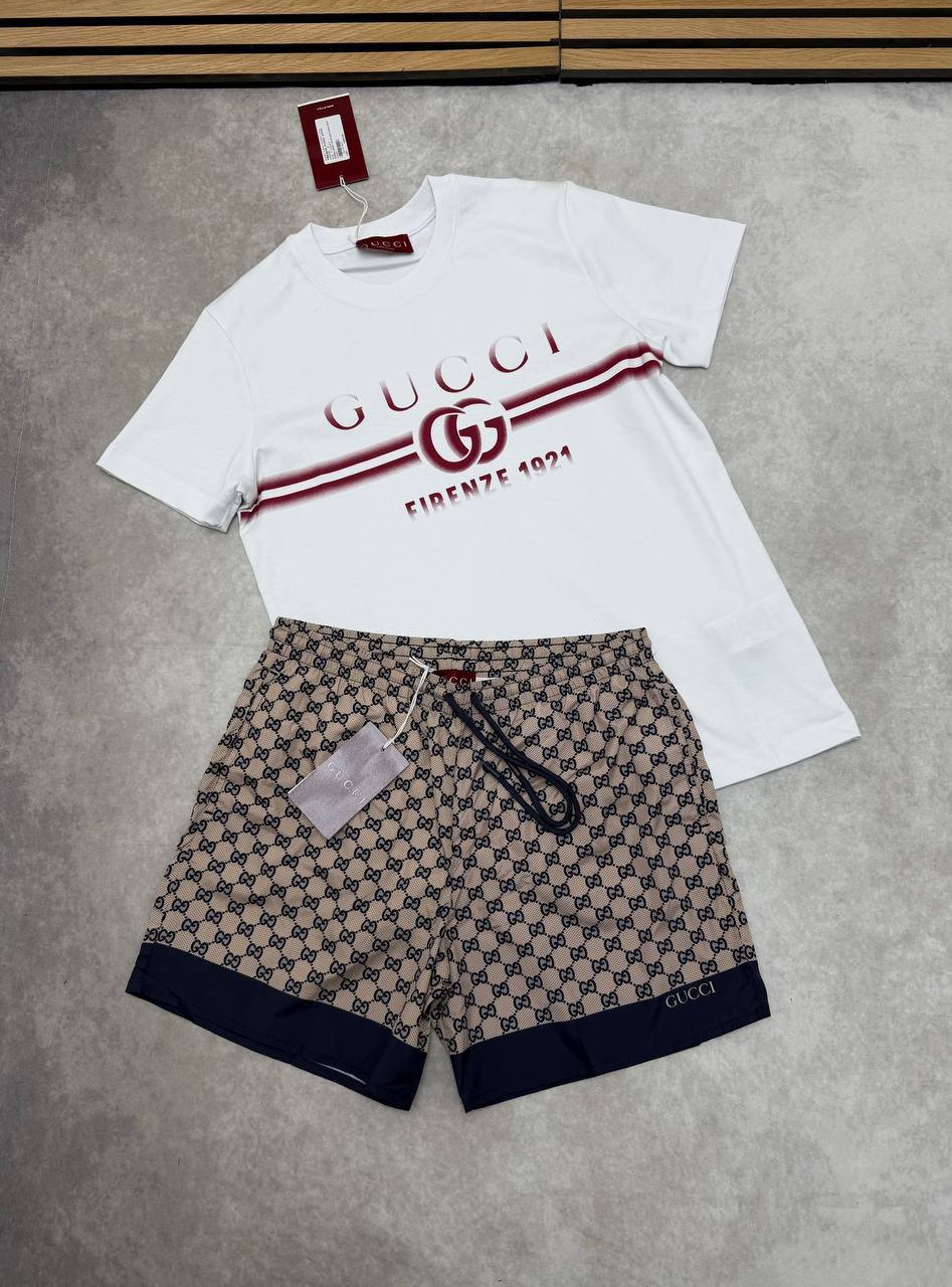 SUPER CLON GUCC SHORT SET am2104