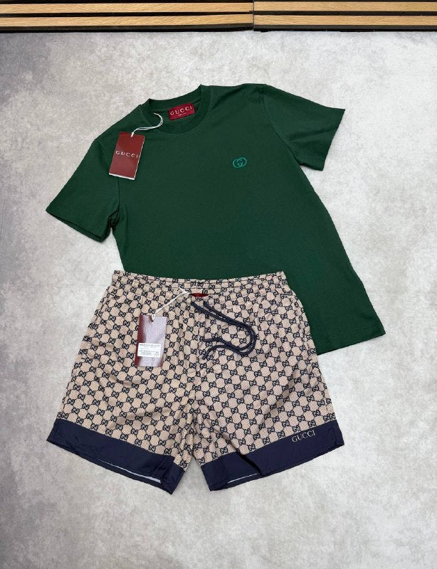 SUPER CLON GUCC SHORT SET am2104
