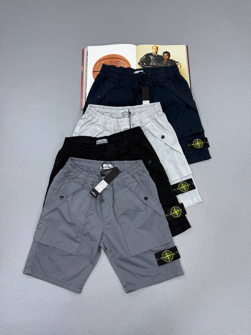 SUPERCLO QUALITY STON ISLAN CARGO SHORTS su0907