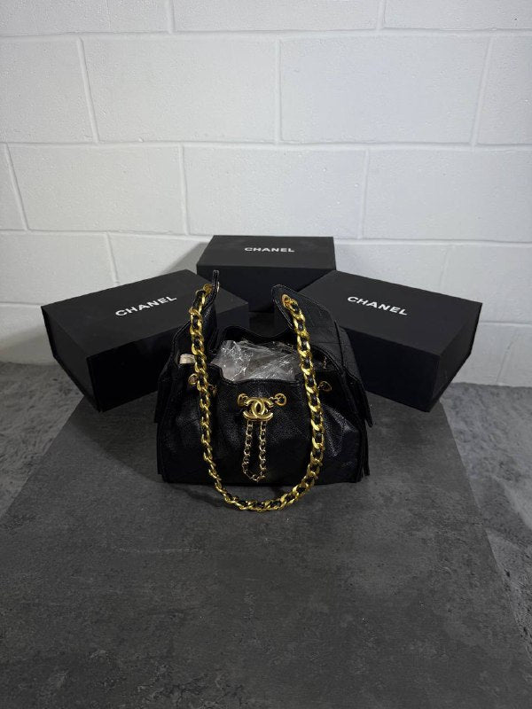 Channel bag 1708 Leather material Super clon