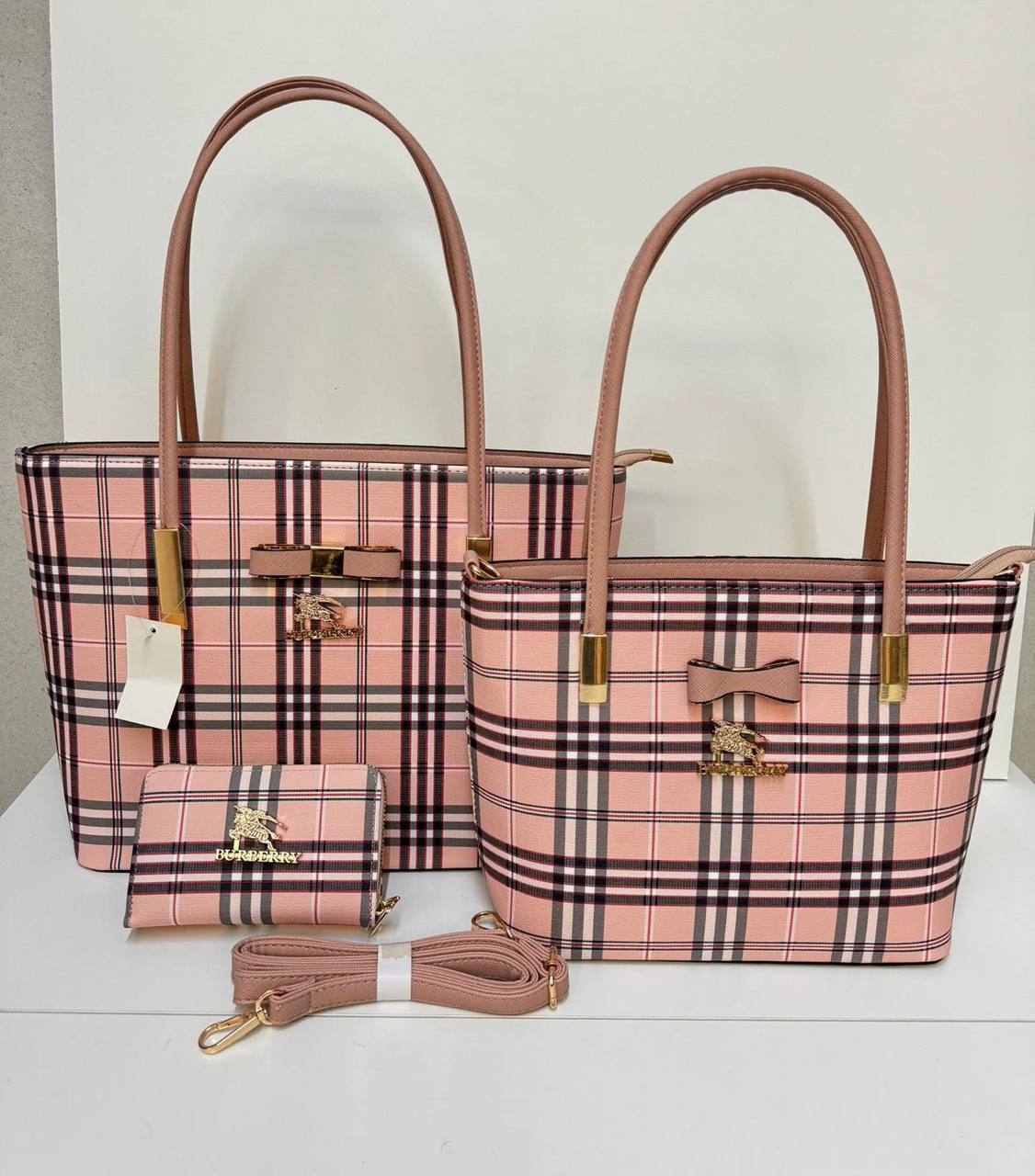 GOOD QUALITY LADIES BAG 3 PIECE SETS su0907