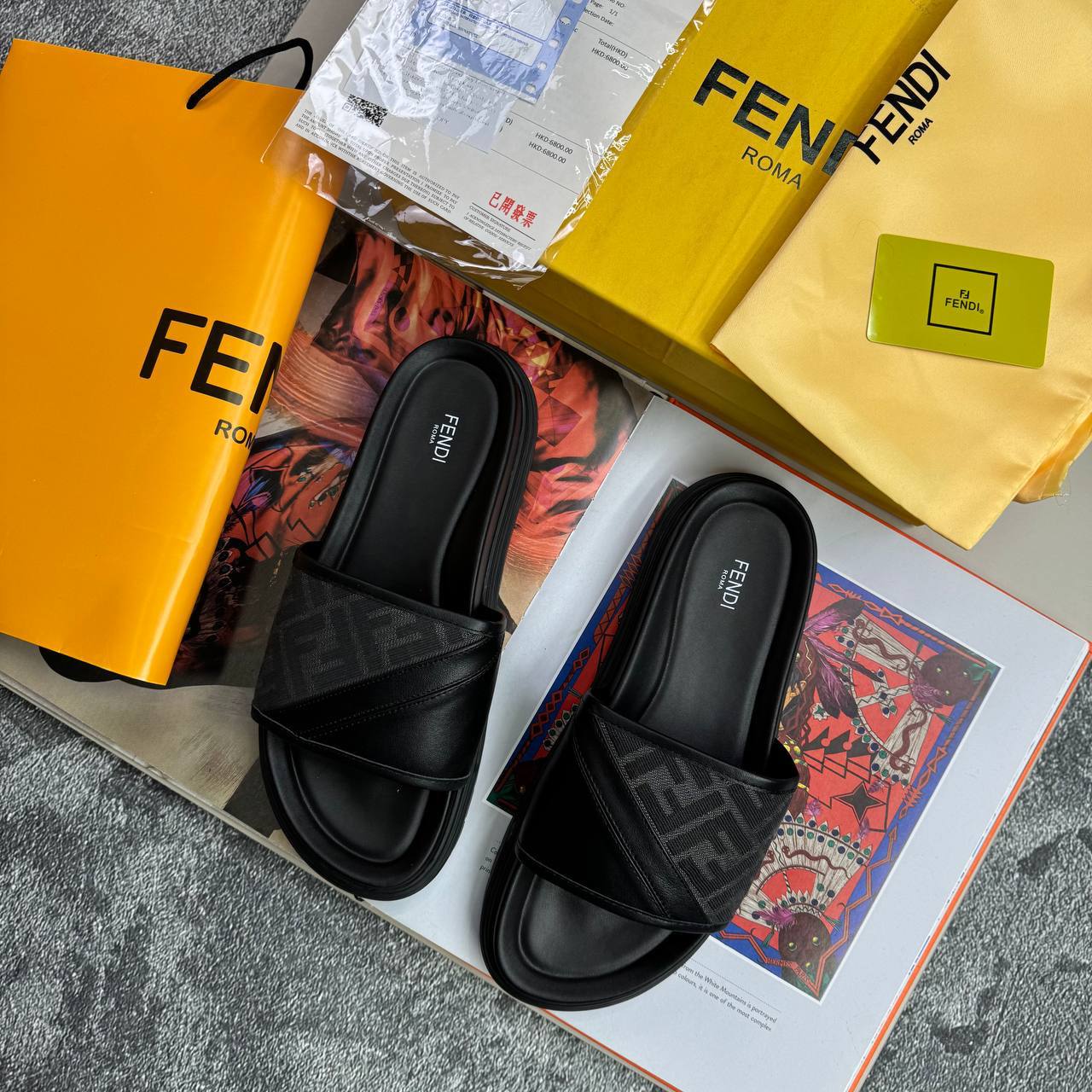 Fend slider clon with box dust bag and carry bag sa2704
