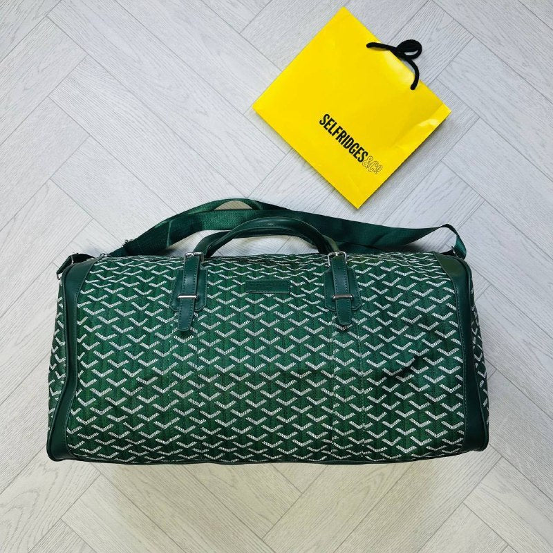 COLN QUALITY GOYAR GYM BAG WHIT DUST BAG ONLY GREEN AVAILABLE to2704