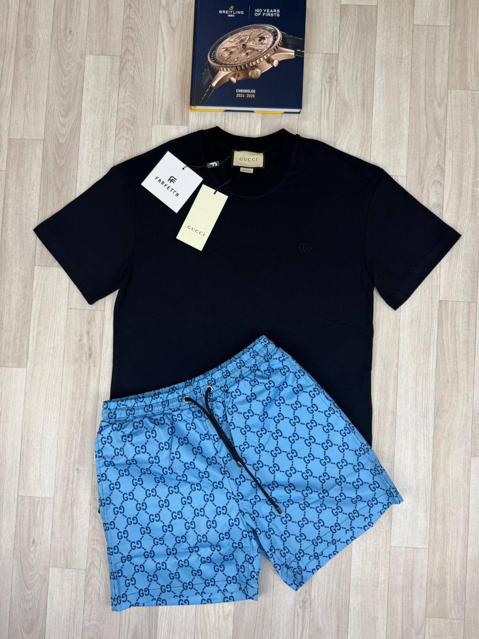Gucc shorts set jj2804