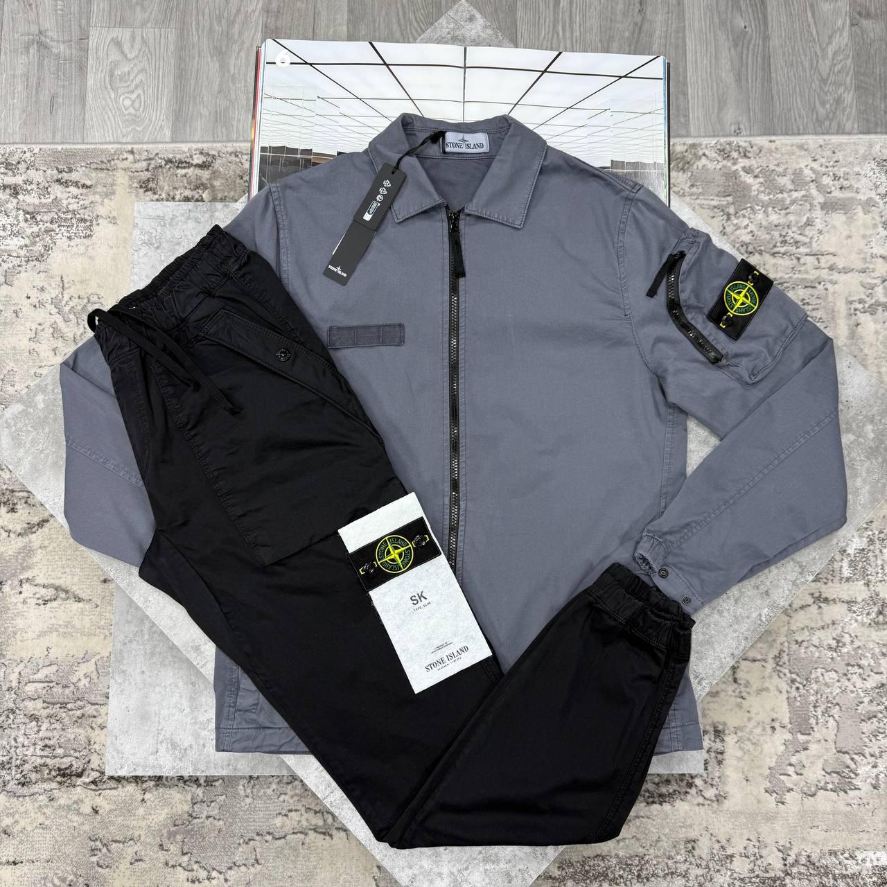 SUPER CLON STONE OVERSHIRT jay1805