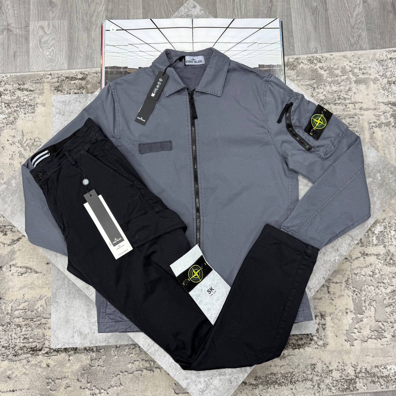 SUPER CLON STONE OVERSHIRT jay1805