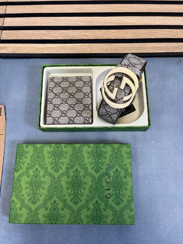 GUCC BELT AND WALLET SETS COME WITH BOX ETC am2904