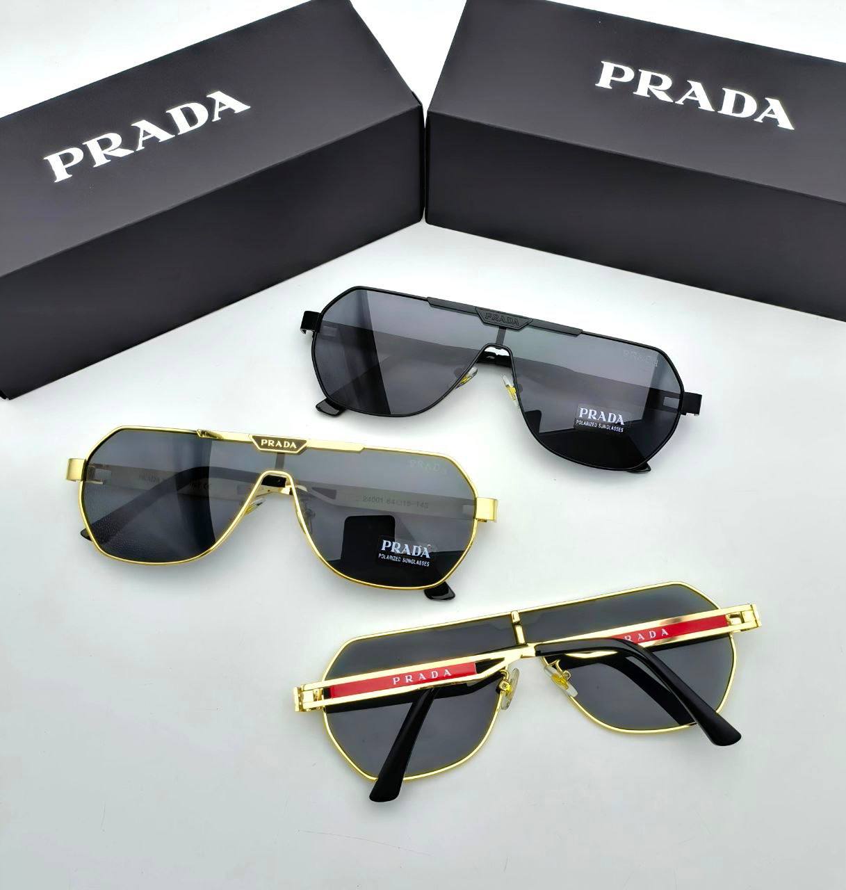 SUPER CLON PRAD SUNGLASSES COME WITH BOX ETC am0305