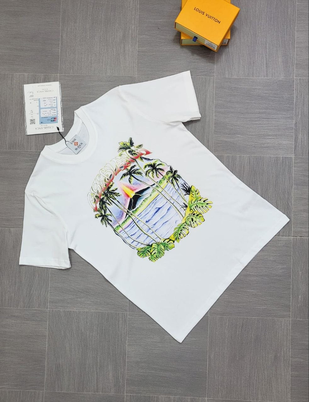 SUPERCLON QUALITY CASABLANC T-SHIRT ak0505
