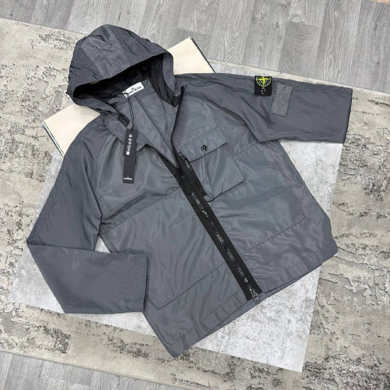 SUPER CLON STON JACKET WITH DOUBLE BADGE jay0305