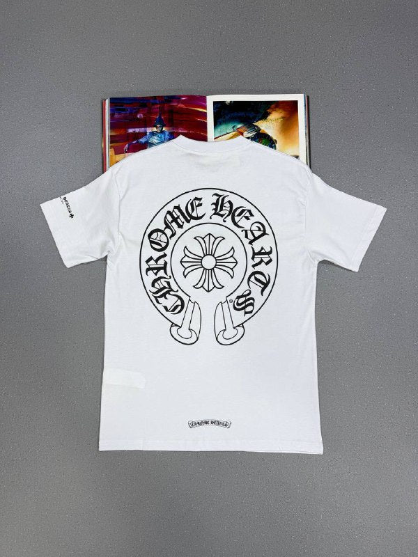 SUPERCLO QUALITY CHROMEW HEARTS T-SHIRTS su2410