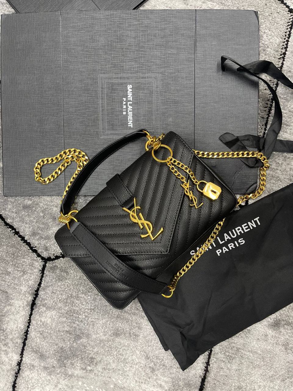 Import YSLI Bag Leather Quality Come With Dust Bag su2410