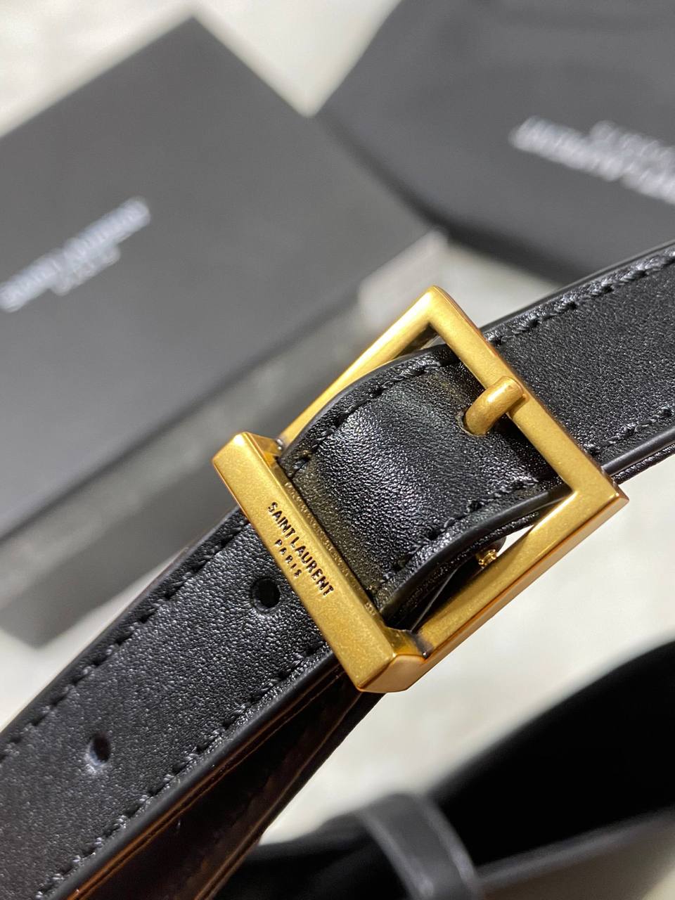 Import YSLI Bag Leather Quality With Box Dust Bag su241