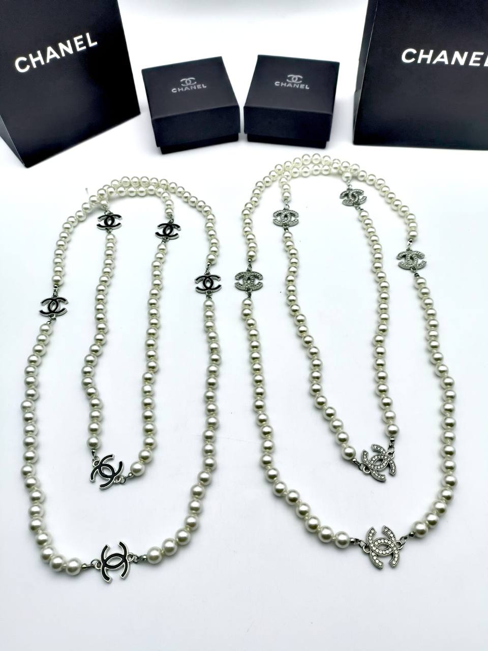 Chanel necklace sets with box and carrier bag sa0705