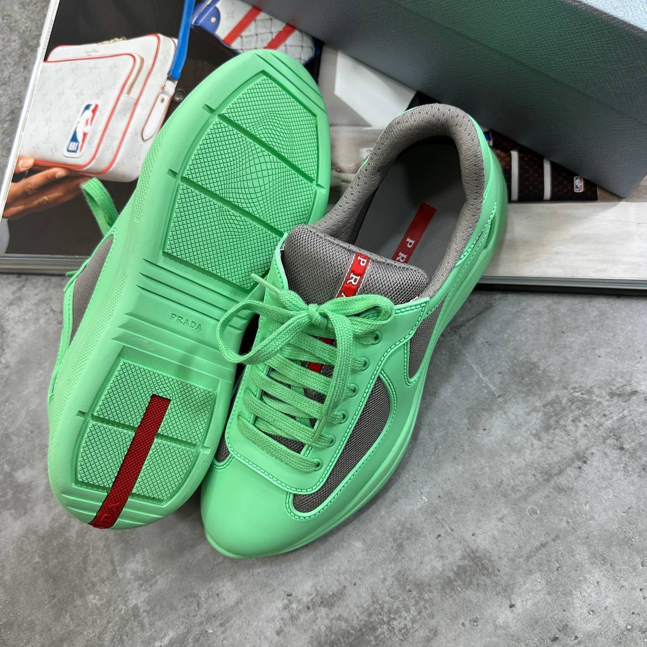 Superclo quality prada trainers ha1907