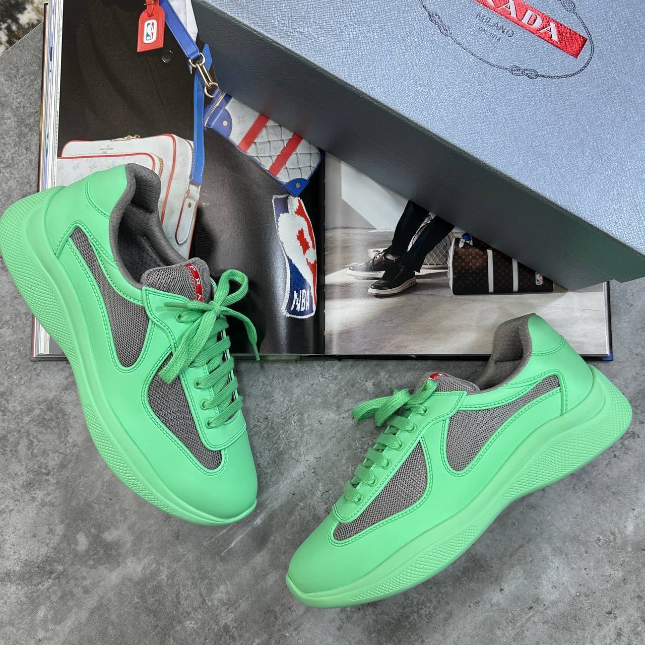 Superclo quality prada trainers ha1907