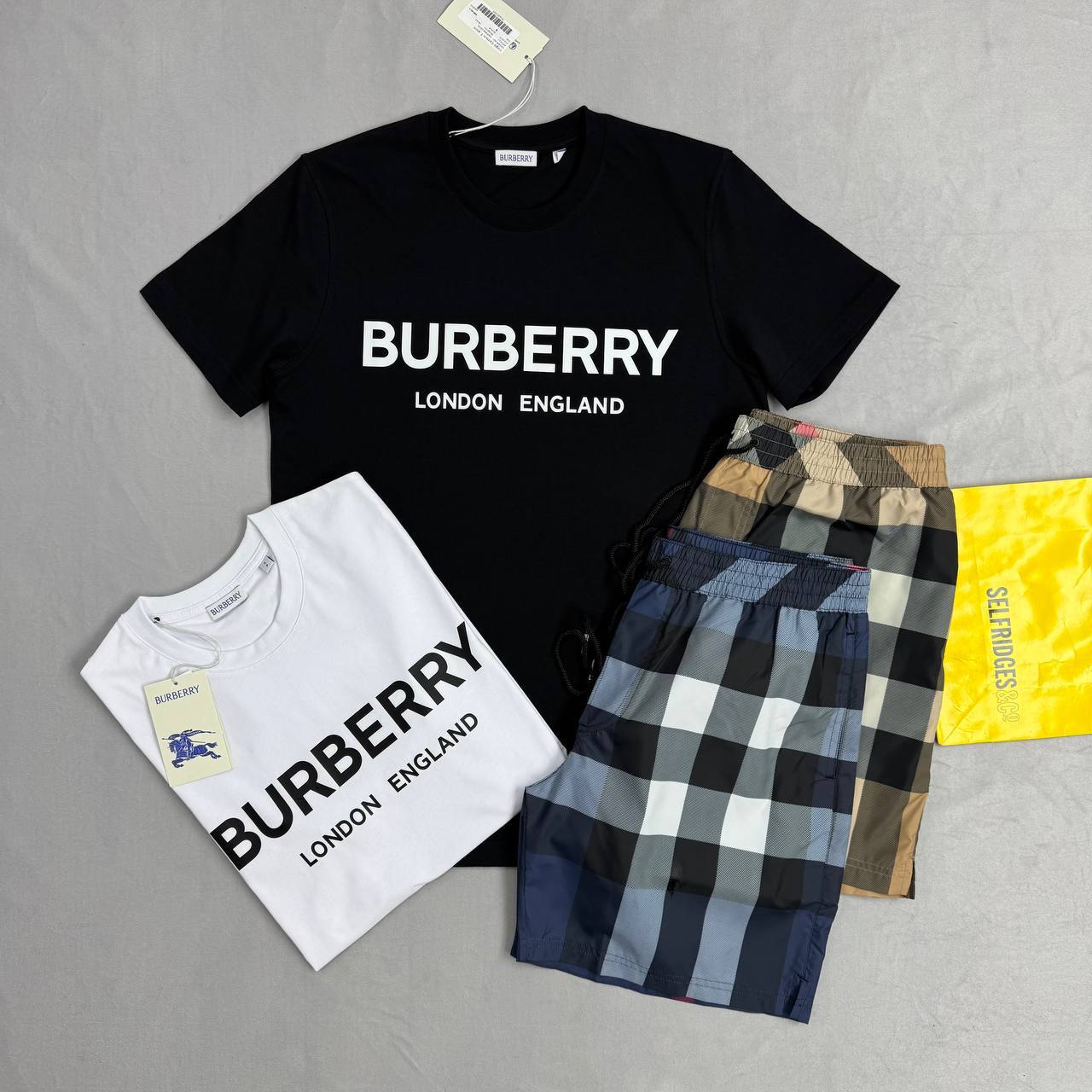 Restock Burberry t shirt or swim short sa1907