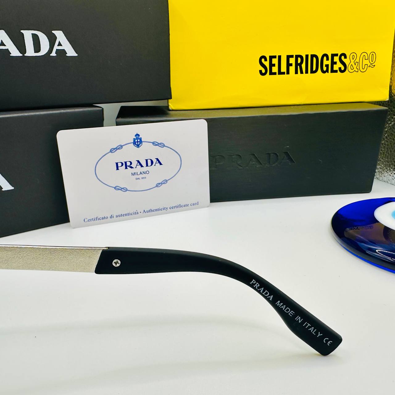 PRAD SUNGLASSES WITH BOX AND PAPERWORK to2610